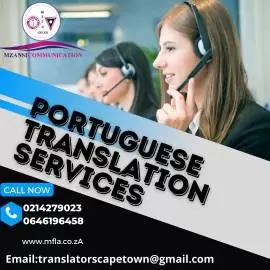 PORTUGUESE TRANSLATION SERVICES CAPETOWN