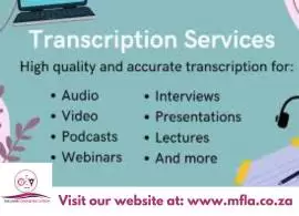 Different Transcription Services