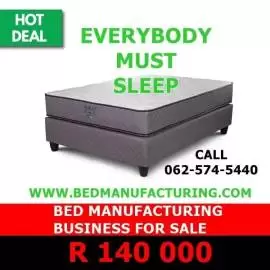 Bed Factory for sale R 140 000