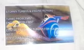 Stormy turbo and vehicle repair