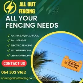 All out fencing 