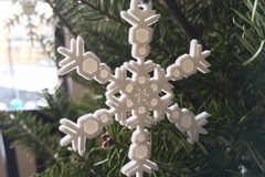 Snowflake Ornaments - from the Snowflake Machine