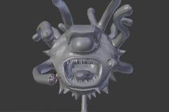 Wacky Inflatable Flailing Eyeball Monster (updated)