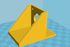 Simple Front Mount Adapter for Plastic Extruder