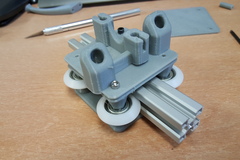 G-slot carriage for delta printer