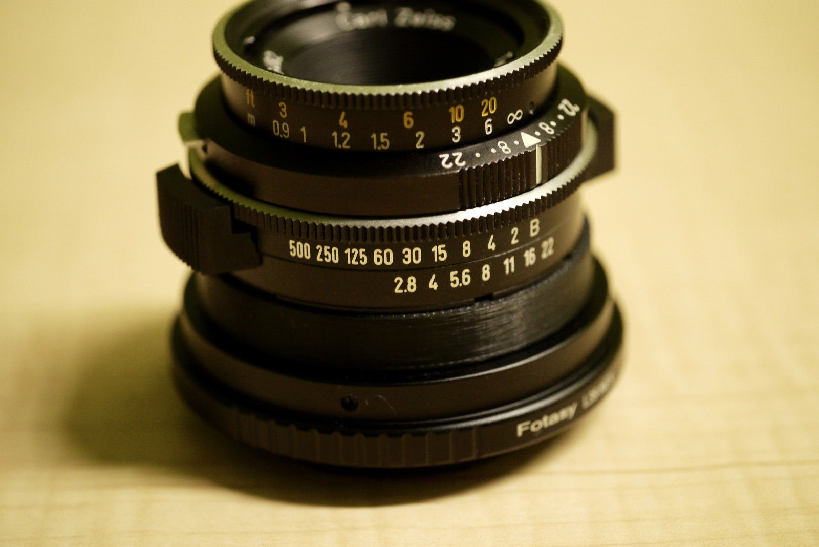 Rolleiflex SL26 lens to Sony Mirrorless adapter