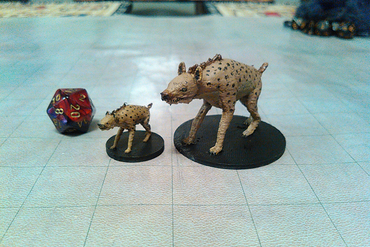 Hyena and Giant Hyena 