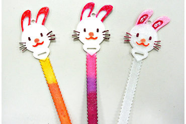Bunny Cable Holder / Bookmarks - Nylon Filament