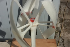 Helix windmill version for 608 bearings