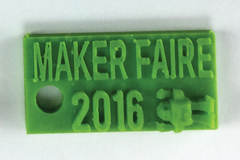 Souvenir Pendant for Maker Faire - UM Robot