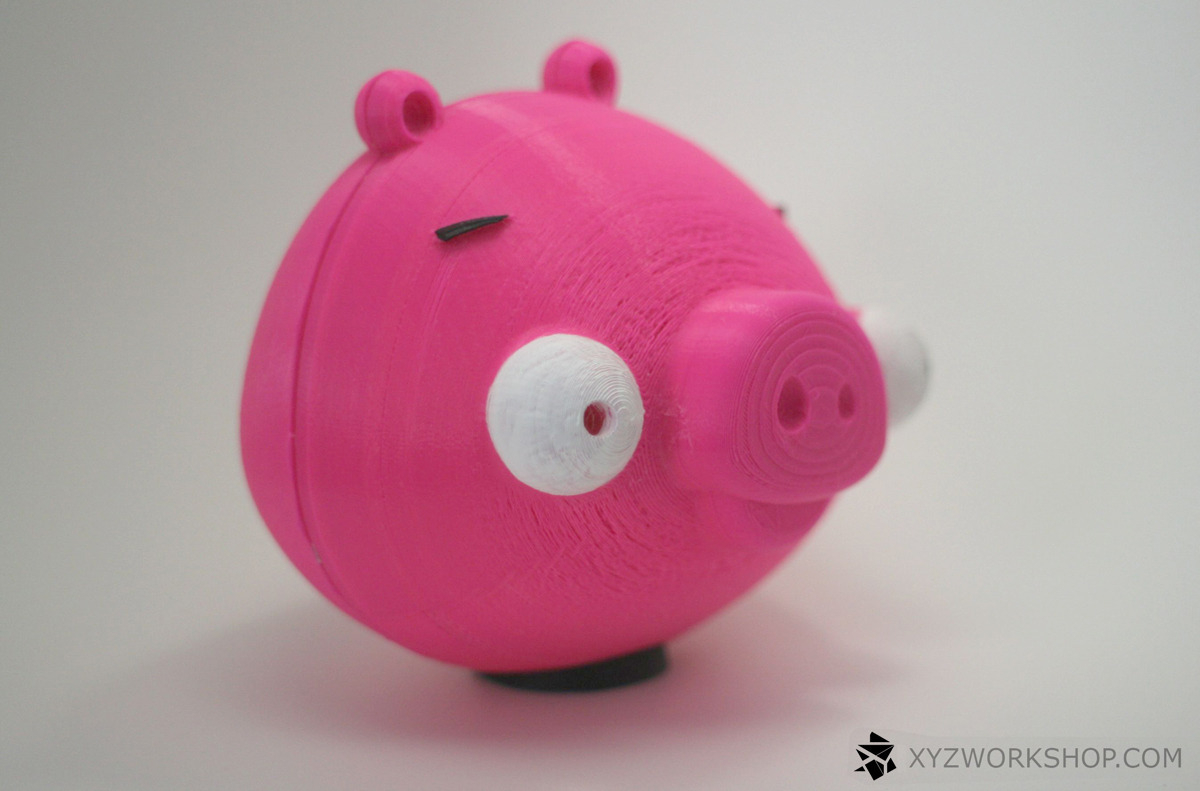 3d Printing For Charity Angry Birds Piggy Bank