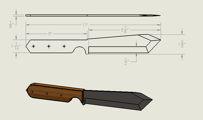 Concept knife