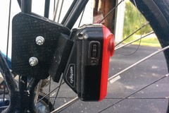 Fly6 rear bike camera mount for Topeak Explorer rack