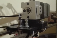 Bulldog extruder assembly - X carriage + mount