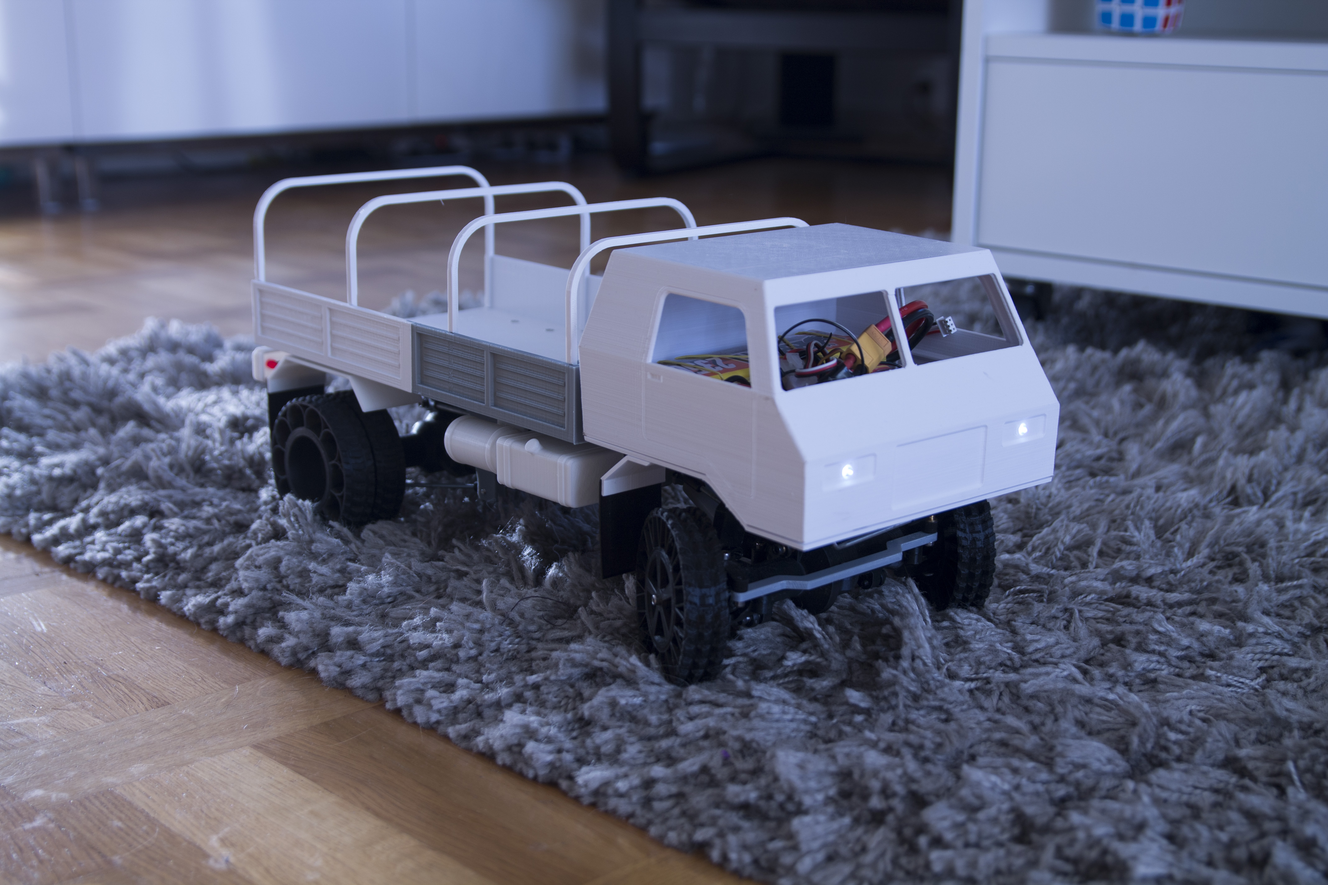 3D printed RC truck V3