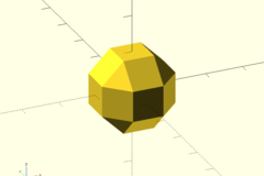 OpenSCAD Rhombicuboctahedron