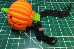 Lighted Motorized Halloween Pumpkin Bracelet