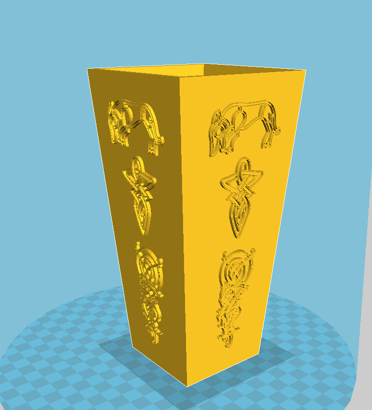 Viking Mashup Project Vase