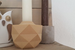Low Poly Candle Holder