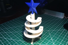 A Mini Merry Marblevator Christmas Tree