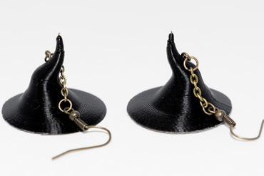 Witch Hat Earings