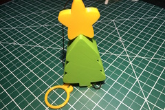 String "Climbing" Christmas Tree