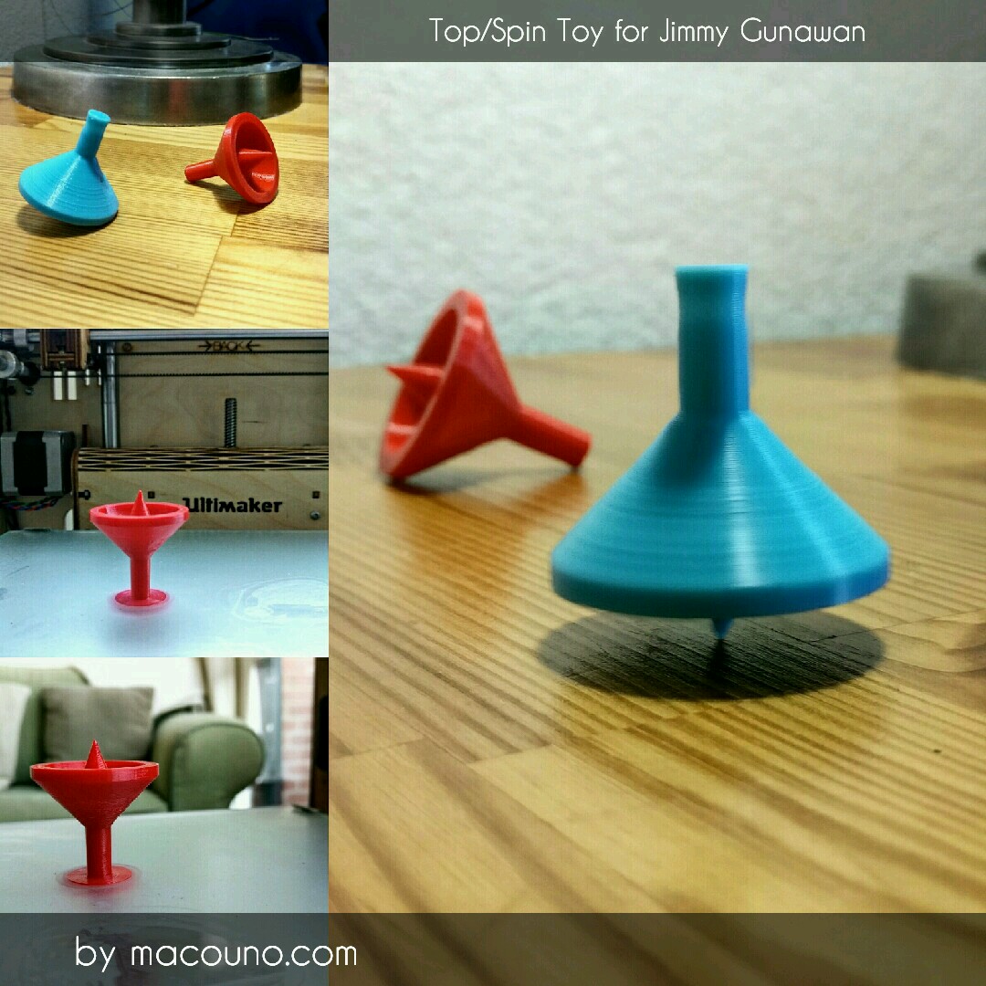 Top / Spin toy for Jimmy Gunawan