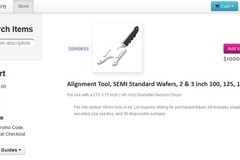 2, 3, and 4 inch wafer aligner