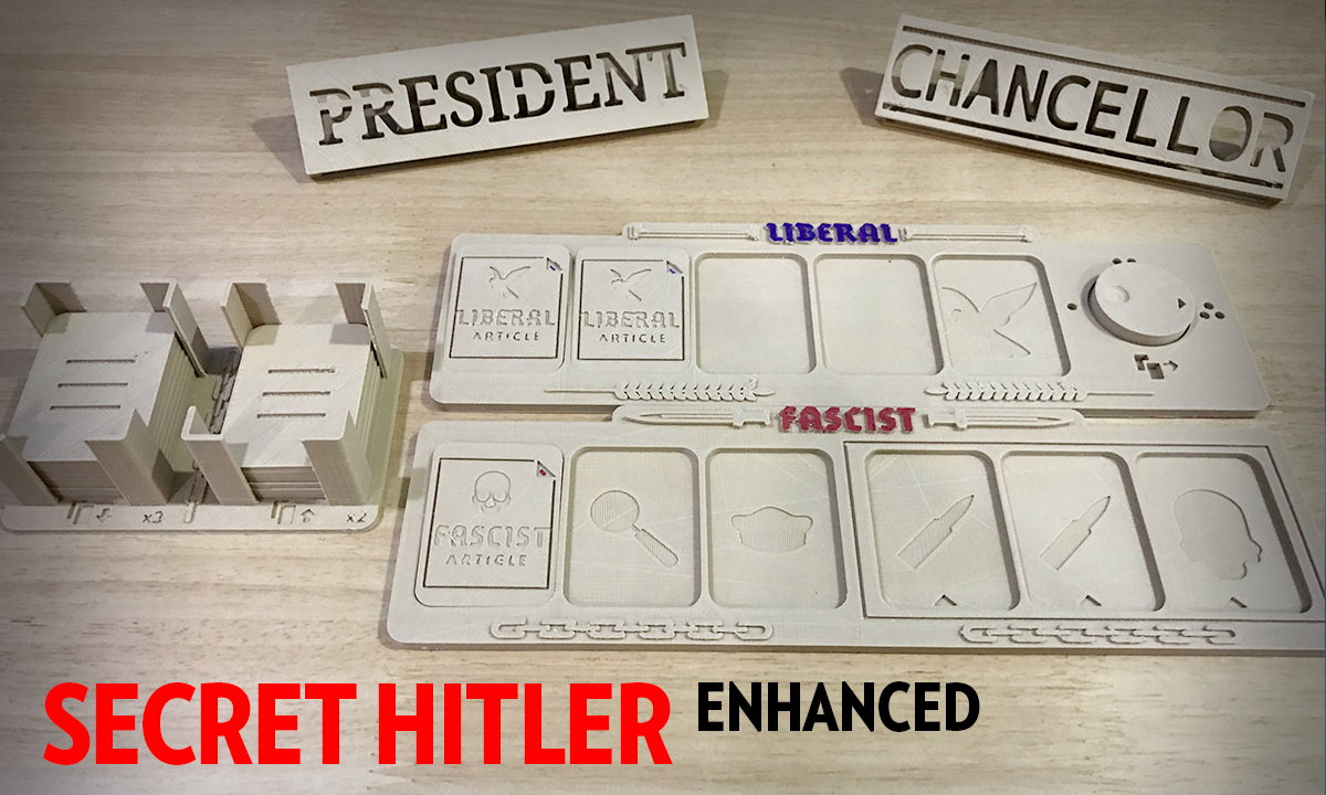 Secret Hitler Board Game Enhanced