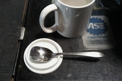 Mug Cover and spoon rest