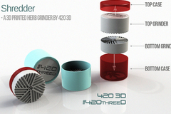 Toothless Herb Grinder 1.0 by 420ThreeD