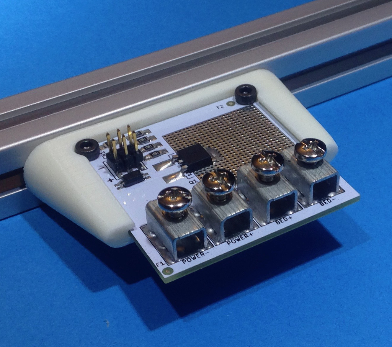 3D Printer Heated Bed Power Module Mounting Brackets for Digital Sqrt
