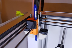 Pen mount for the Mark2 dual extrusion system.