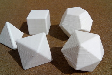 Yet another Platonic solid set