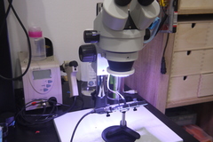 Neopixel Ring Light for Stereo Microscope