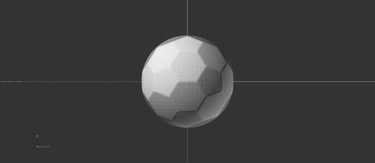 Truncated Icosahedron -  Buckyball