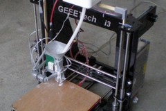 Full color 3d printer parts for Geeetech i3 printer