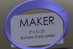 Mobius Strip Business Card Holder
