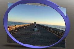 Mobius Strip Picture Frame, 5"x7"