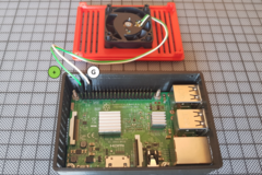 Raspberry Pi 3 Model B Casing with 40mm Fan