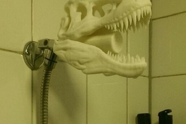 T-rex shower head