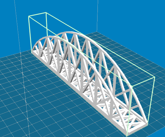 Bridge train n scale