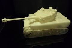 580 parts 3dprinting Tiger Tank (by kangkang1949)