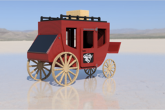 Playmobil stagecoach