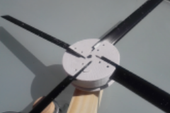 Windmill blade holder