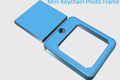 Mini Keychain Photo Frame