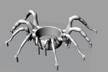 Spider Gag with buckles