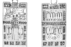 The Daunian Stele Maker - archaeological keychain