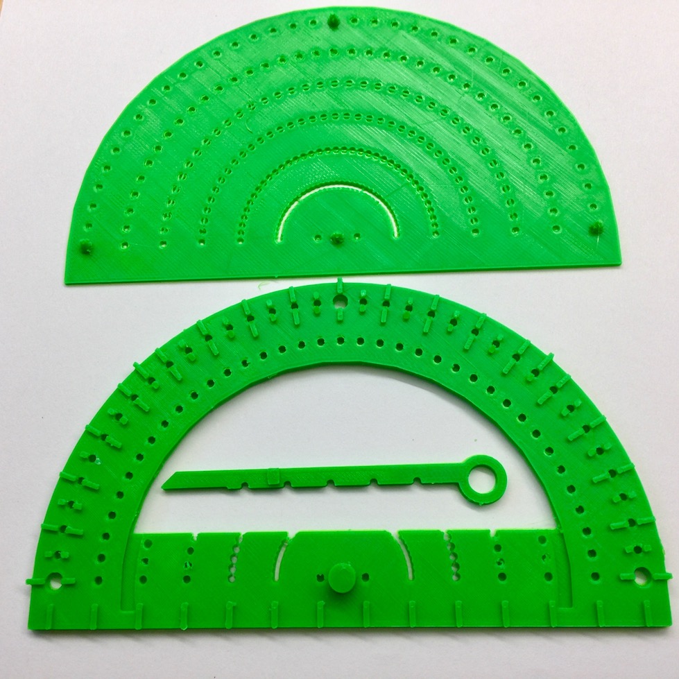Tactile Protractor