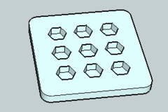 Hexagon Ice Tray